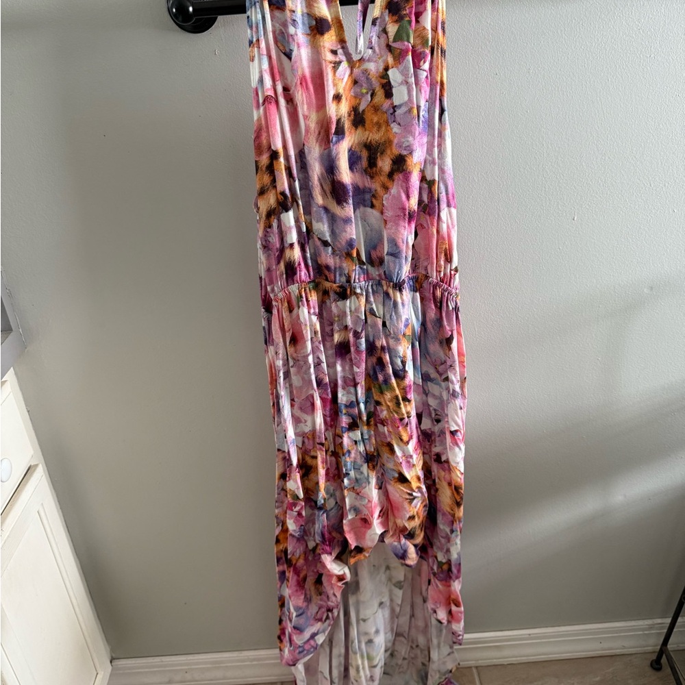 MINKPINK Multicolor Abstract Dress